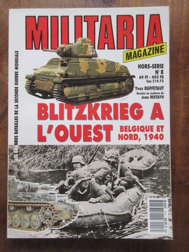 Militaria Blitzkrieg A Lóuest Belgique ook Nederland Fransta, Ophalen of Verzenden, Tweede Wereldoorlog, Gelezen, Overige onderwerpen