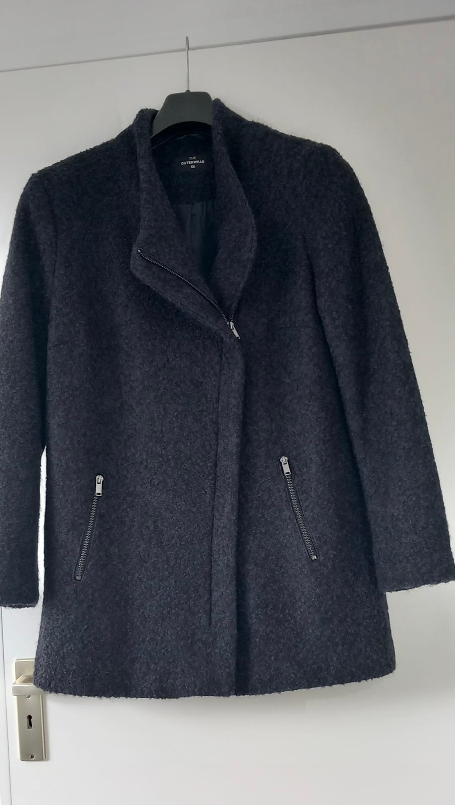 Winterjas, Kleding | Dames, Ophalen of Verzenden, Zo goed als nieuw, Maat 42/44 (L), Blauw