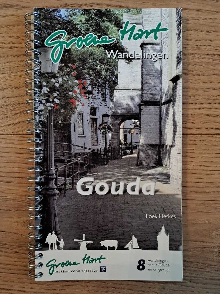 Gids 'Groene Hart Wandelingen Gouda' door Loek Heskes NIEUW, Overige merken, Fiets- of Wandelgids, Nieuw, Ophalen of Verzenden