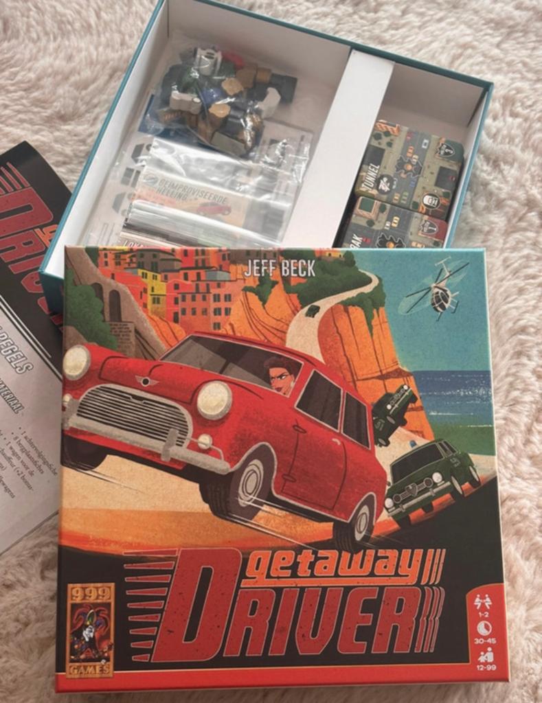 Getaway Driver bordspel NIEUW 2 spelers spel, Ophalen of Verzenden, Nieuw