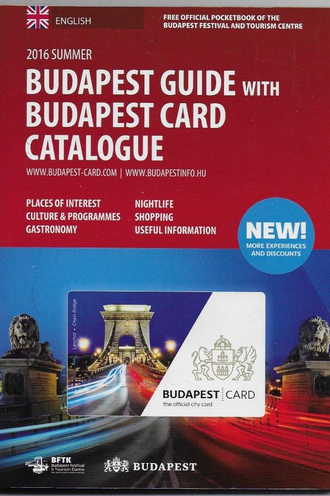 B11 reisgids Budapest ( 2016 ), Overige merken, Europa, Ophalen of Verzenden, Zo goed als nieuw