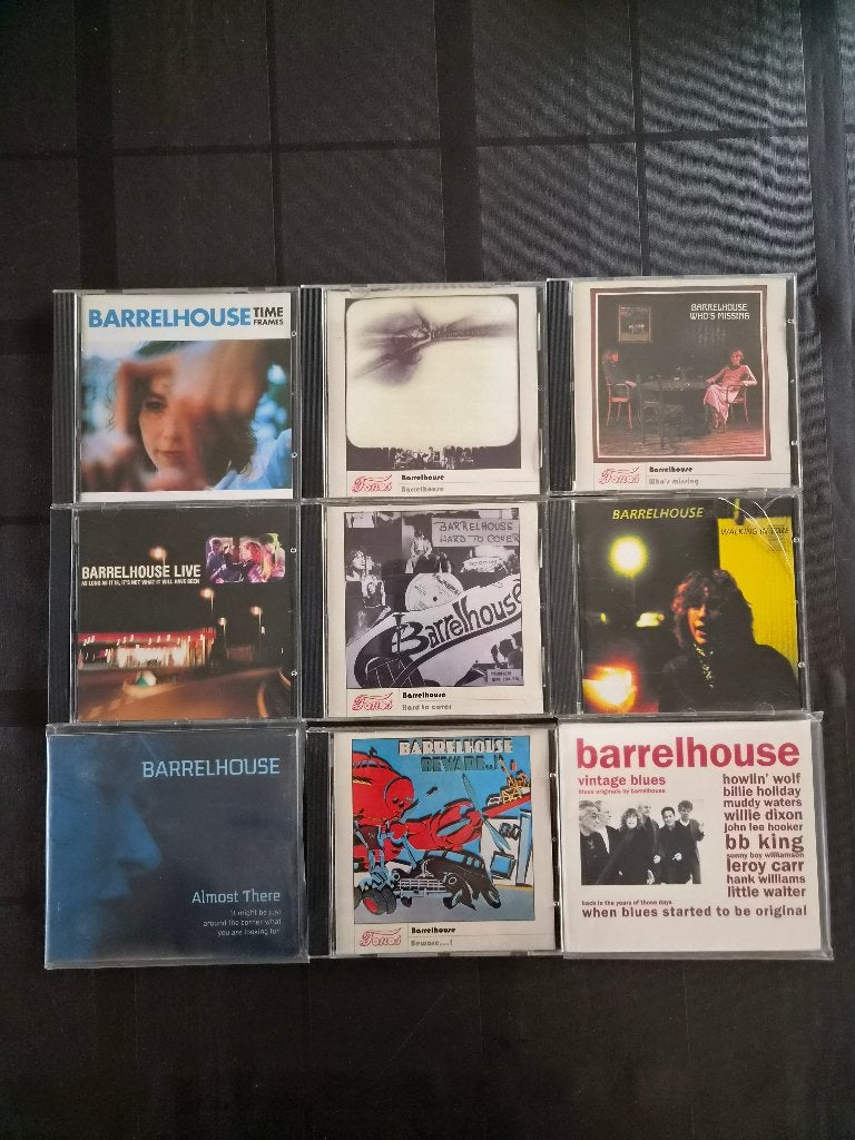 Barrelhouse - 9 CD's - Nieuwstaat, Ophalen of Verzenden, Zo goed als nieuw, Pop, Album
