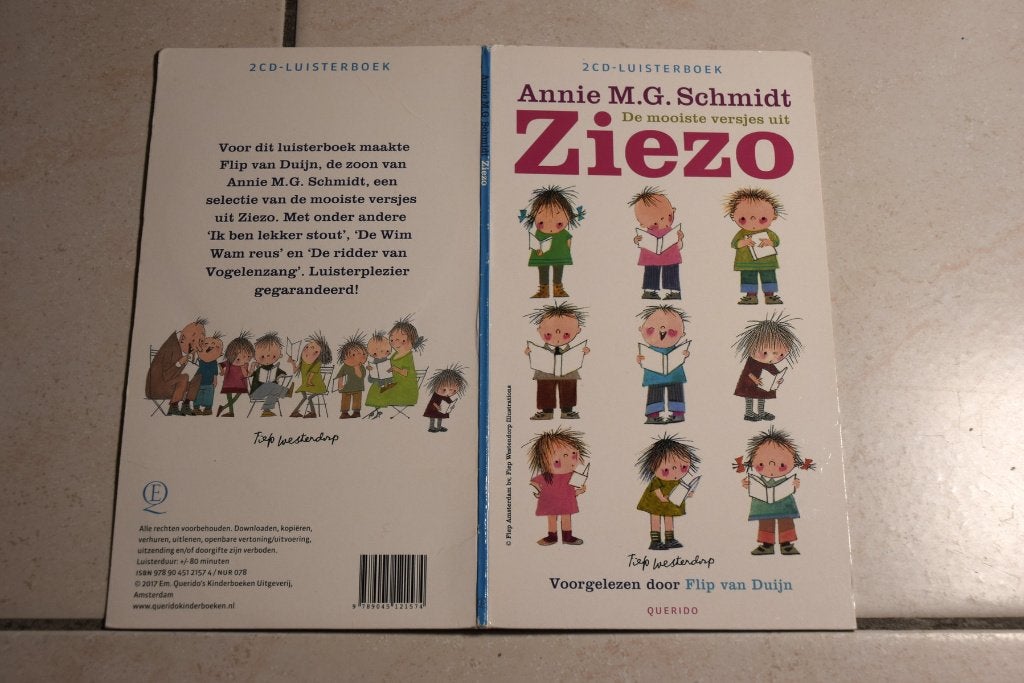 Luisterboek Ziezo 22 versjes / Annie M.G. Schmidt 2 cd, Ophalen of Verzenden, Cd, Kind