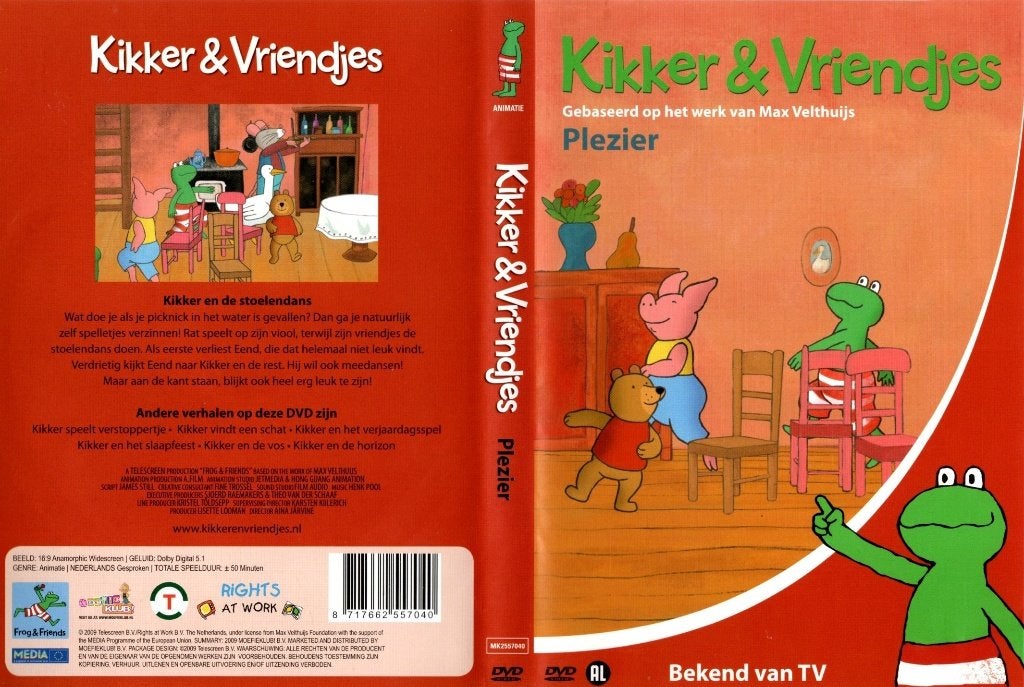 Kikker & Vriendjes, Plezier, Alle leeftijden, Ophalen of Verzenden, Zo goed als nieuw
