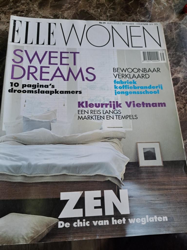 Elle Wonen Magazine - Augustus/September 1998, Boeken, Tijdschriften en Kranten, Ophalen of Verzenden, Gelezen, Overige typen
