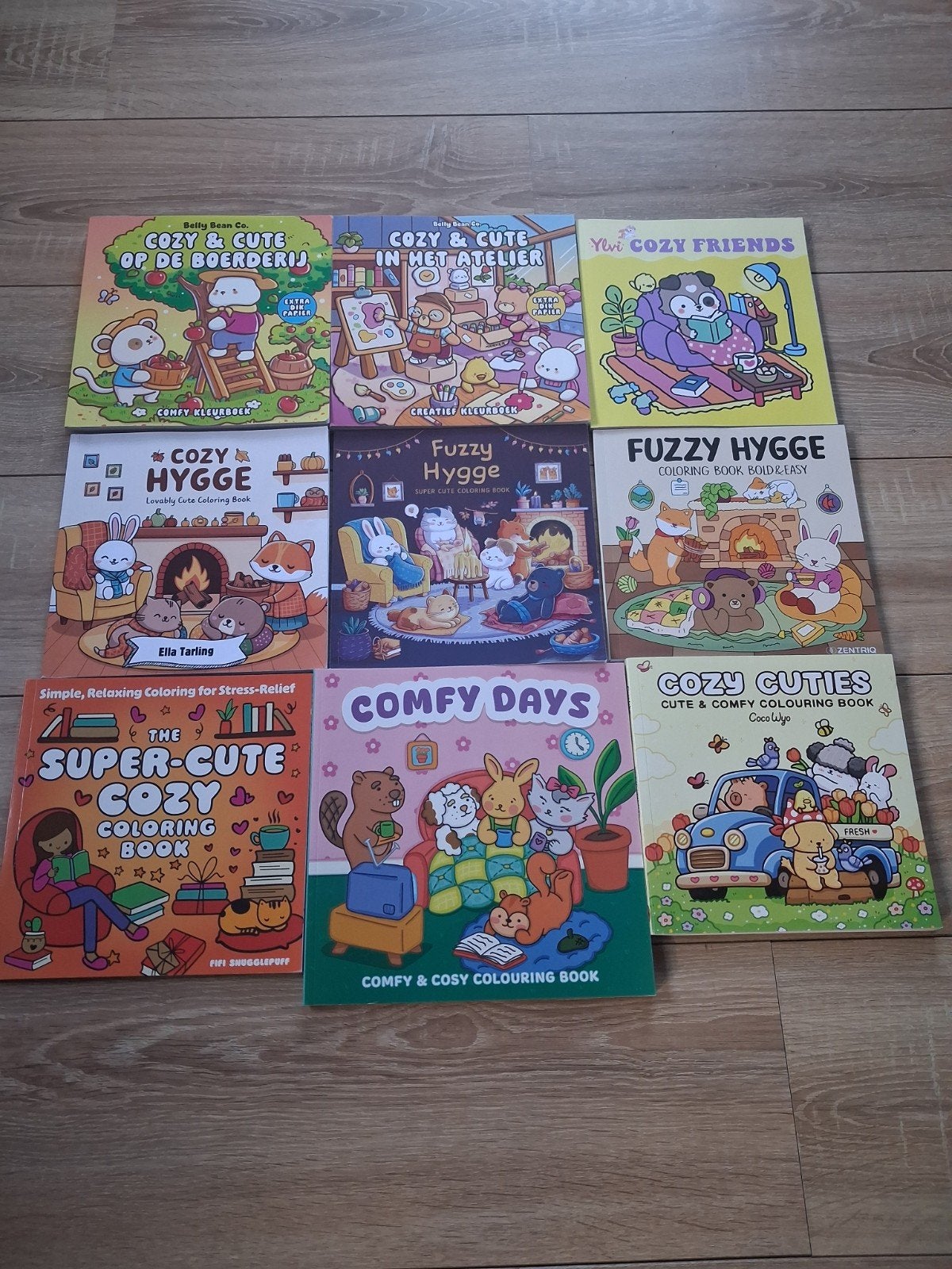 cozy kleurboeken  cosy, Ophalen of Verzenden, Nieuw, Non-fictie