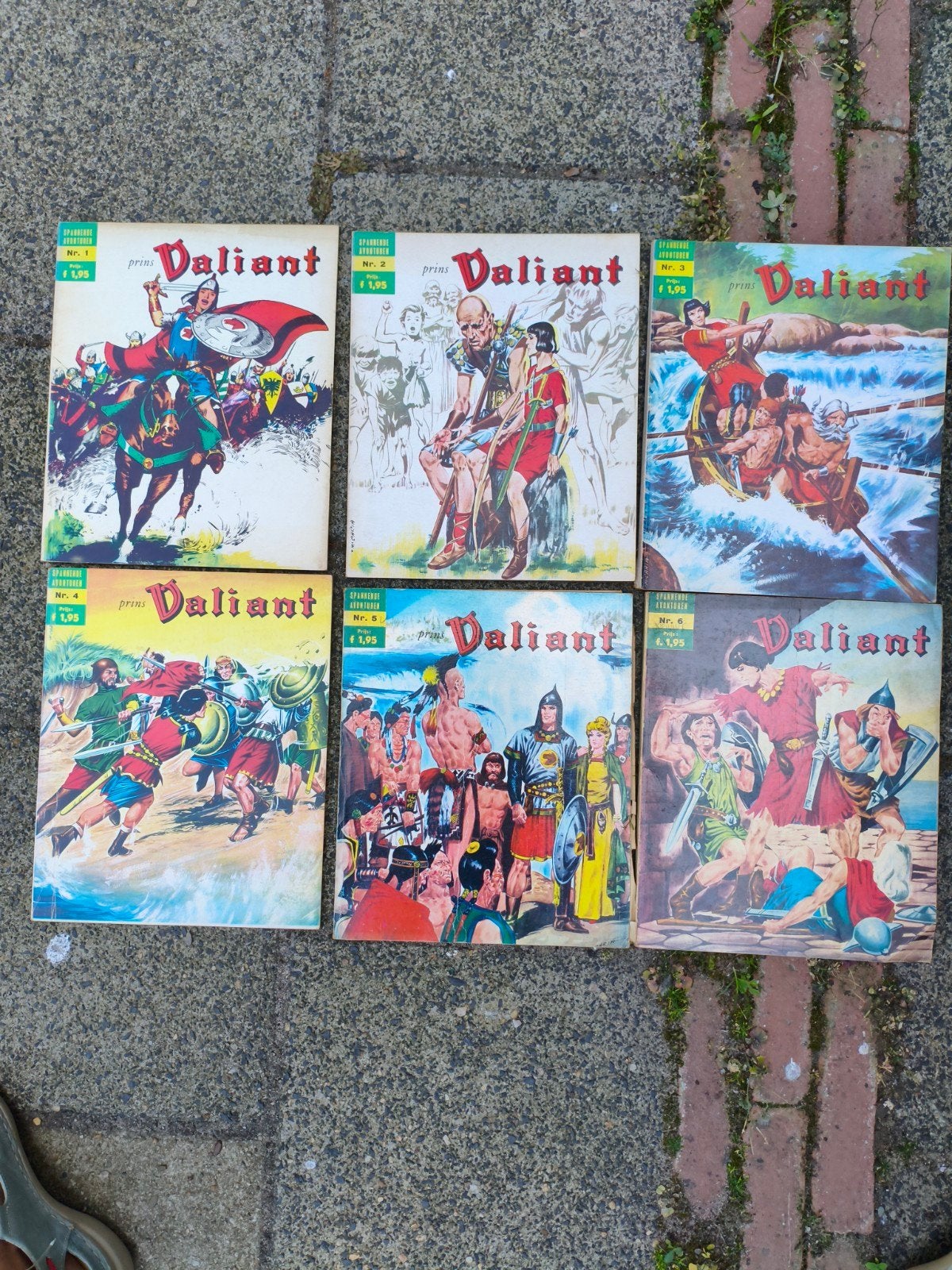 valiant stripboeken, Ophalen of Verzenden, Gelezen