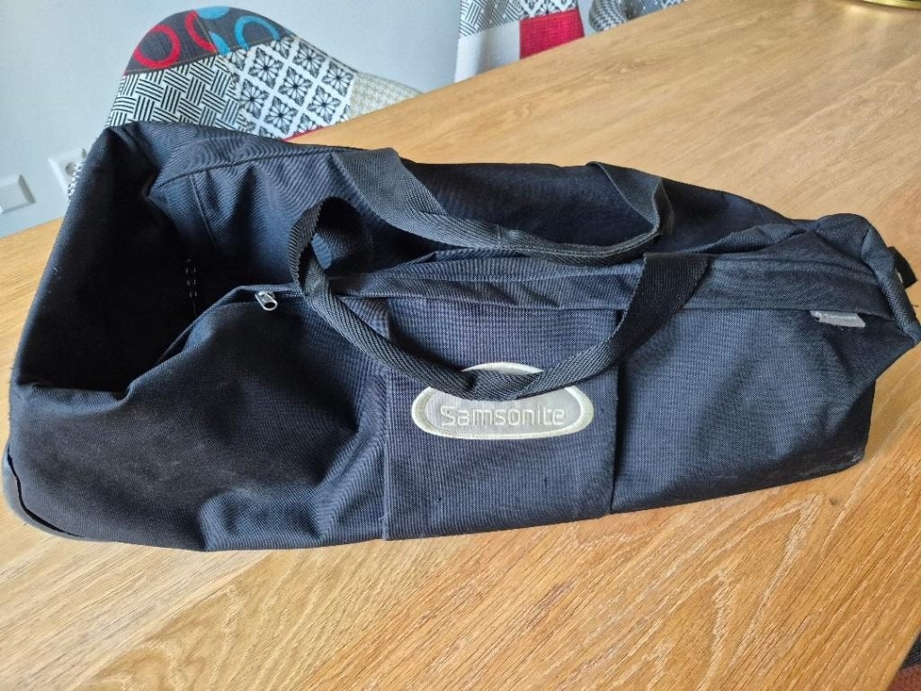 samsonite reistas op wieltjes, Wieltjes, Gebruikt, 20 tot 30 cm, Zwart