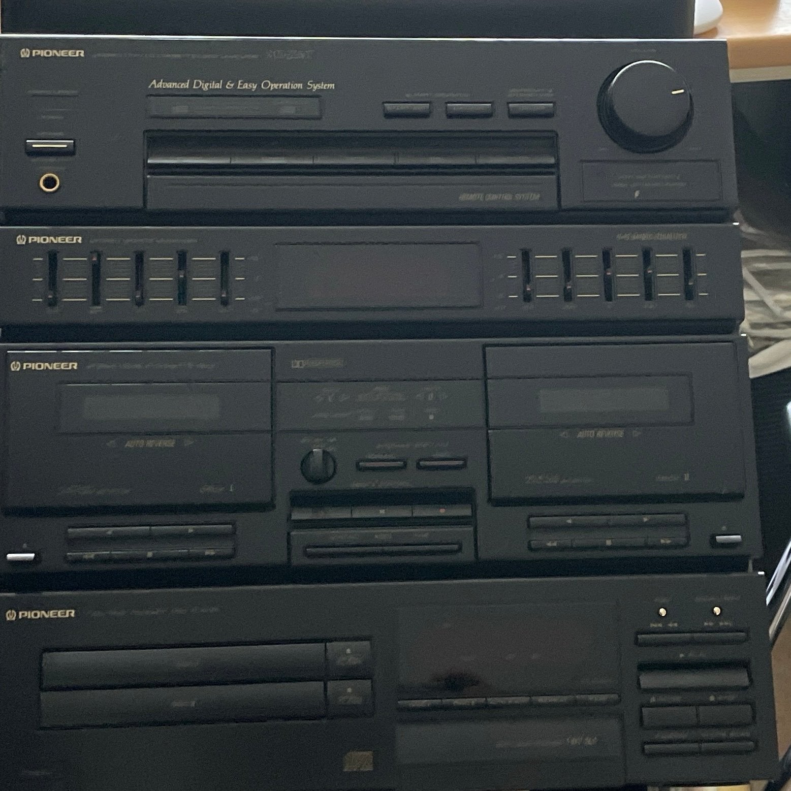 Pioneer Hifi Set - Cassettedeck, CD-speler, Tuner, Ophalen, Gebruikt, Cassettedeck, Losse componenten