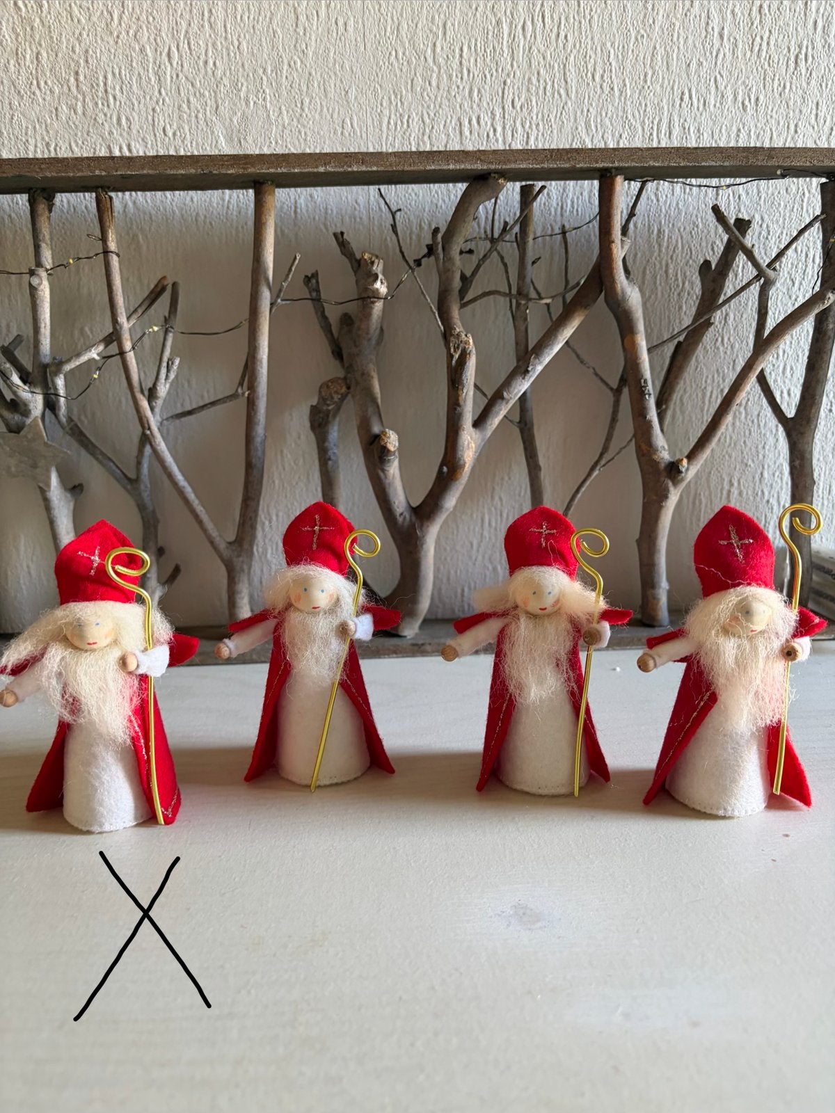 Sinterklaas voor de Sint Tafel, Ophalen of Verzenden, Nieuw, Figuurtje(s), Wolvilt