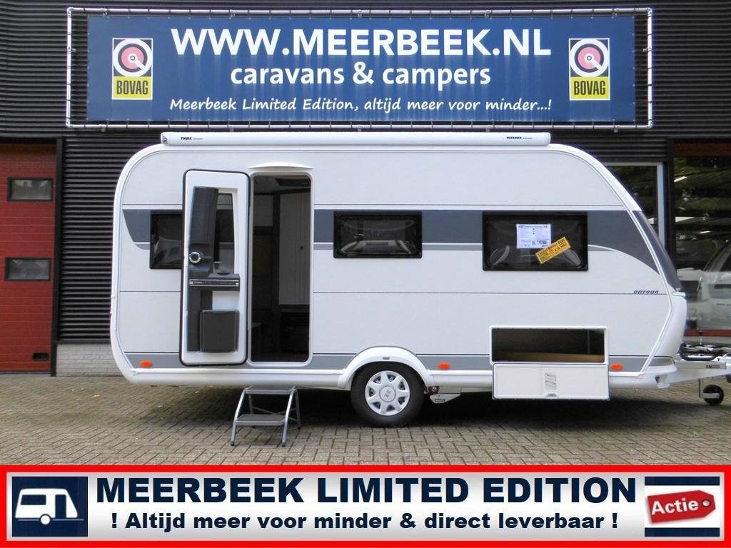 Hobby On Tour 460 DL 4789,=Korting AIRCO+MOVER+Fietsendrager, Standaardzit, Hobby, Particulier, Overige typen