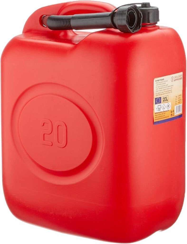 20L Jerrycan, Ophalen, Gebruikt