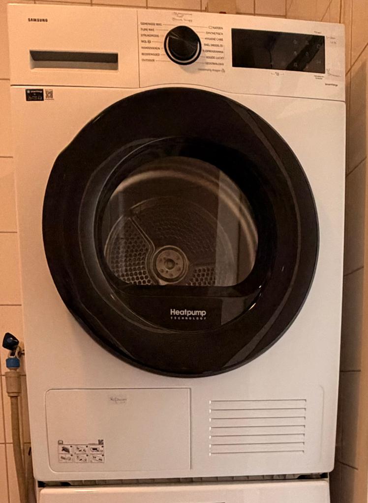 Samsung wasdroger, Ophalen, 6 tot 8 kg, Zo goed als nieuw, 85 tot 90 cm
