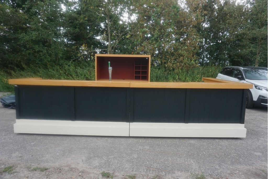 Rijdbare en inklapbare bar tapkast barmeubel buffet - Set, Niet ingevuld, Niet ingevuld, Ophalen, Niet ingevuld