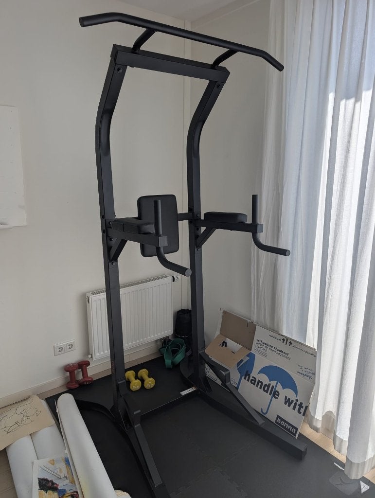 Domyos Training Station 900 Krachtstation, Sport en Fitness, Ophalen, Benen, Krachtstation, Zo goed als nieuw