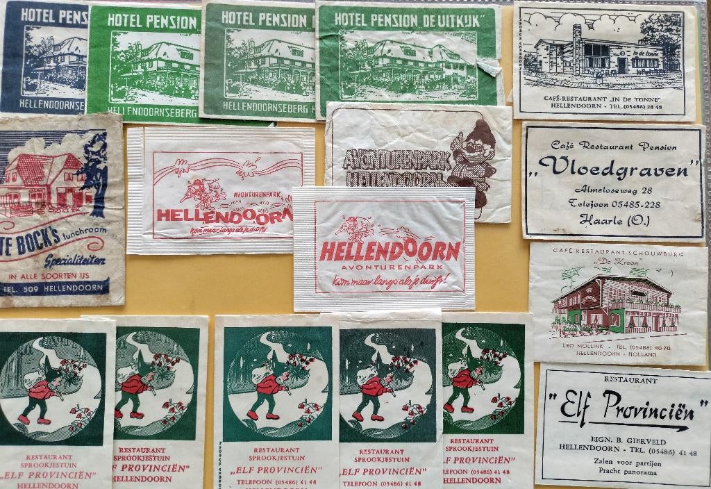 Hellendoorn Haarle 438, Verzamelen, Suikerzakjes, Verzenden