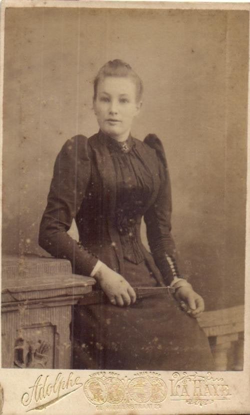 CDV -Adolphe Zimmermans  - de Riemerstraat- Den Haag, Gebruikt, Foto, Ophalen of Verzenden, Voor 1940