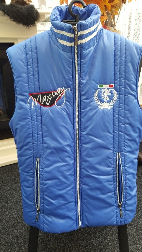 Bodywarmer maat M/l, Ophalen of Verzenden, Zo goed als nieuw, Maat 48/50 (M), Blauw