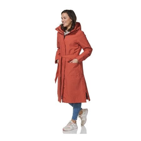 Happy Rain Days - Dames regenjas Rome hot sauce - maat M, Maat 38/40 (M), Overige kleuren, Info@happyrainydays.nl, Jaagpad 32 1059 BP Amsterdam