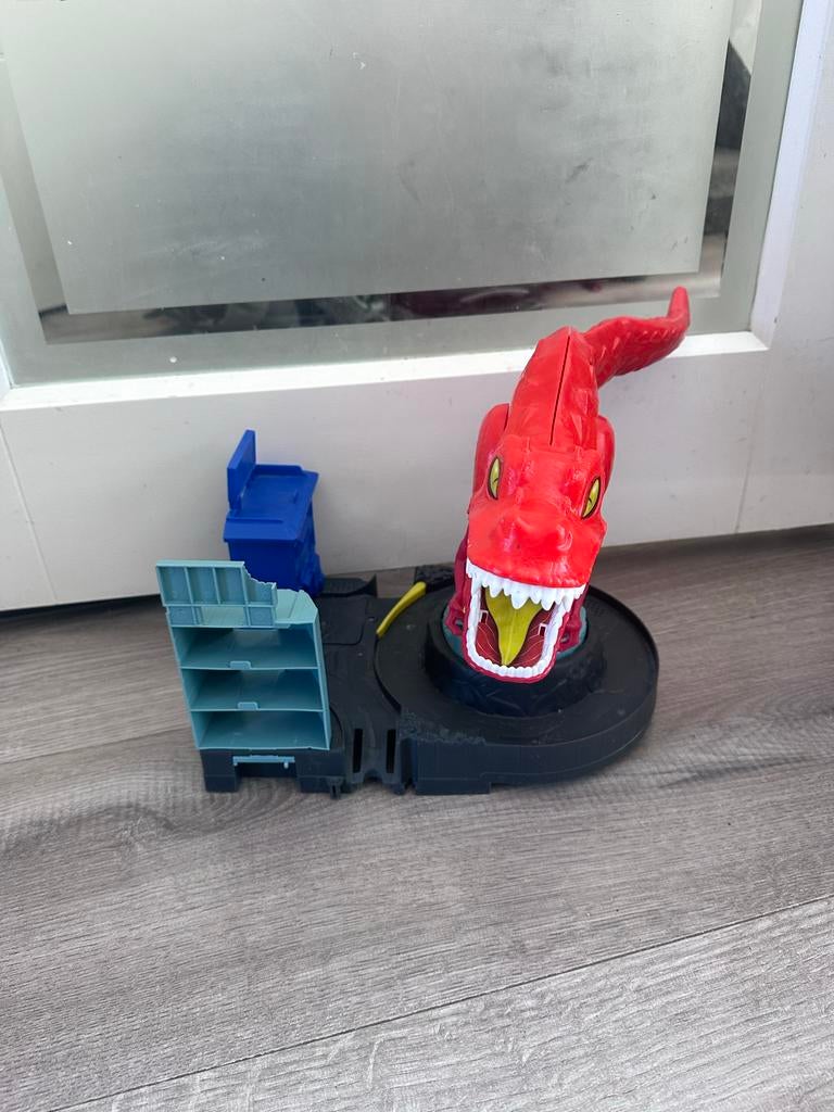 Hot Wheels T-Rex speelset - Zo goed als nieuw, Ophalen, Zo goed als nieuw, Jongen of Meisje