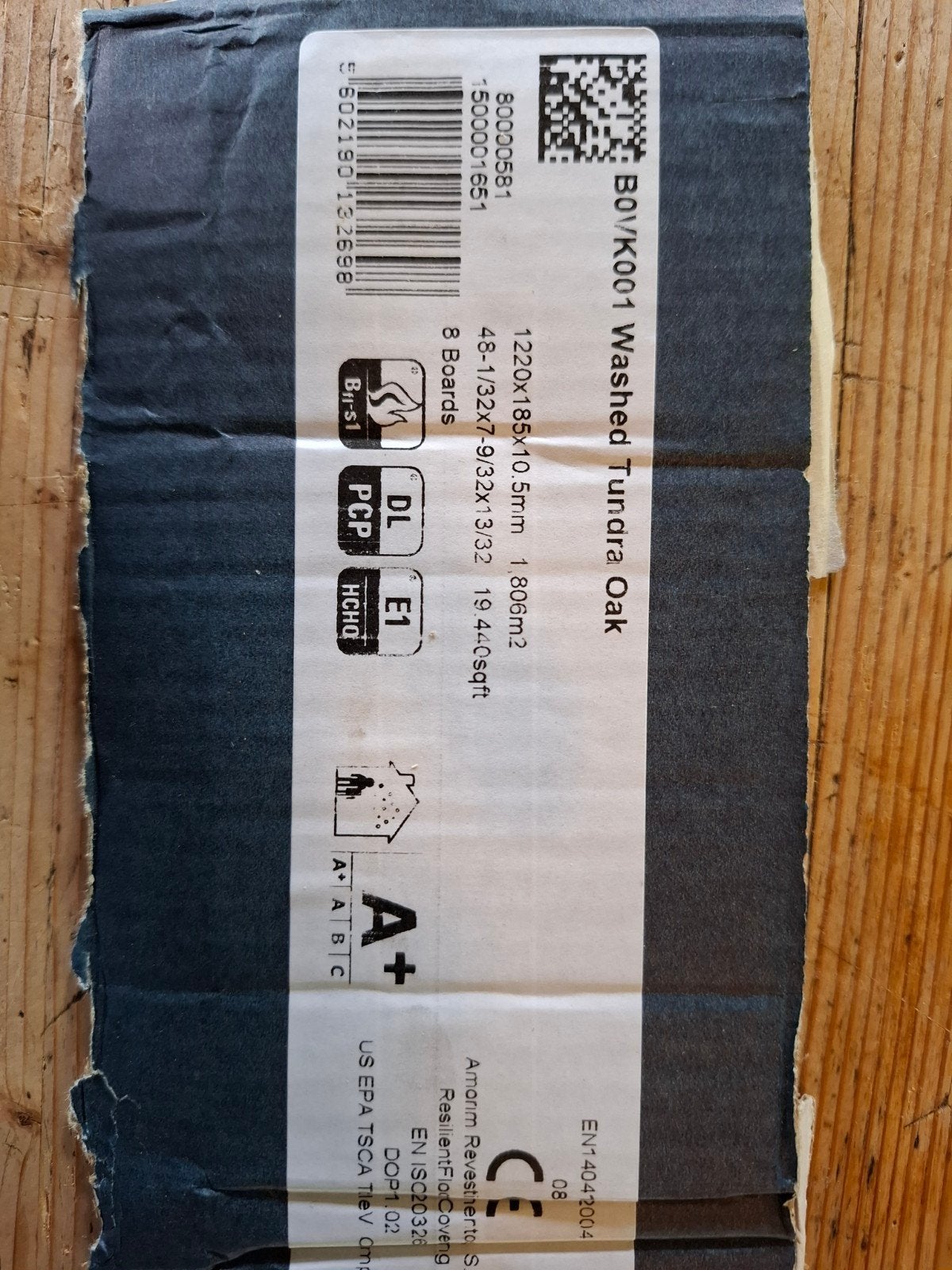 Gezocht: Wicanders PVC kliklaminaat Washed Tundra Oak, Doe-het-zelf en Verbouw, Vloerdelen en Plavuizen, Ophalen of Verzenden