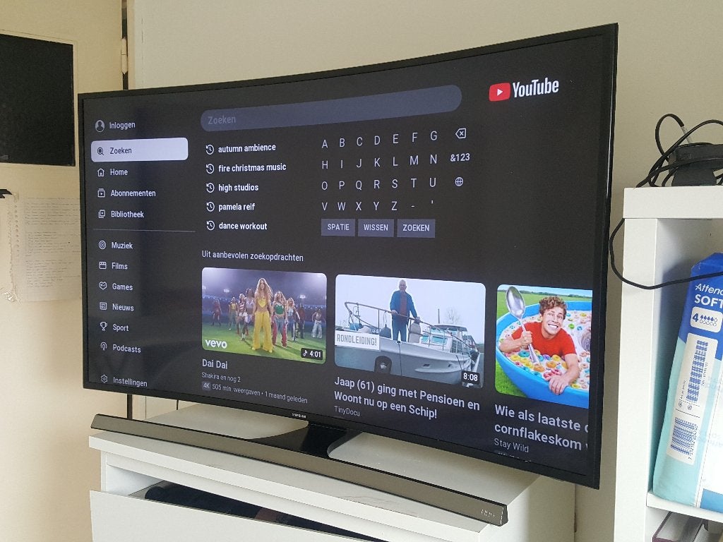 SAMSUNG CURVED UE48JU6770 SMART LED WIFI, Audio, Tv en Foto, Televisies, Ophalen, LED, 50 Hz, Zo goed als nieuw