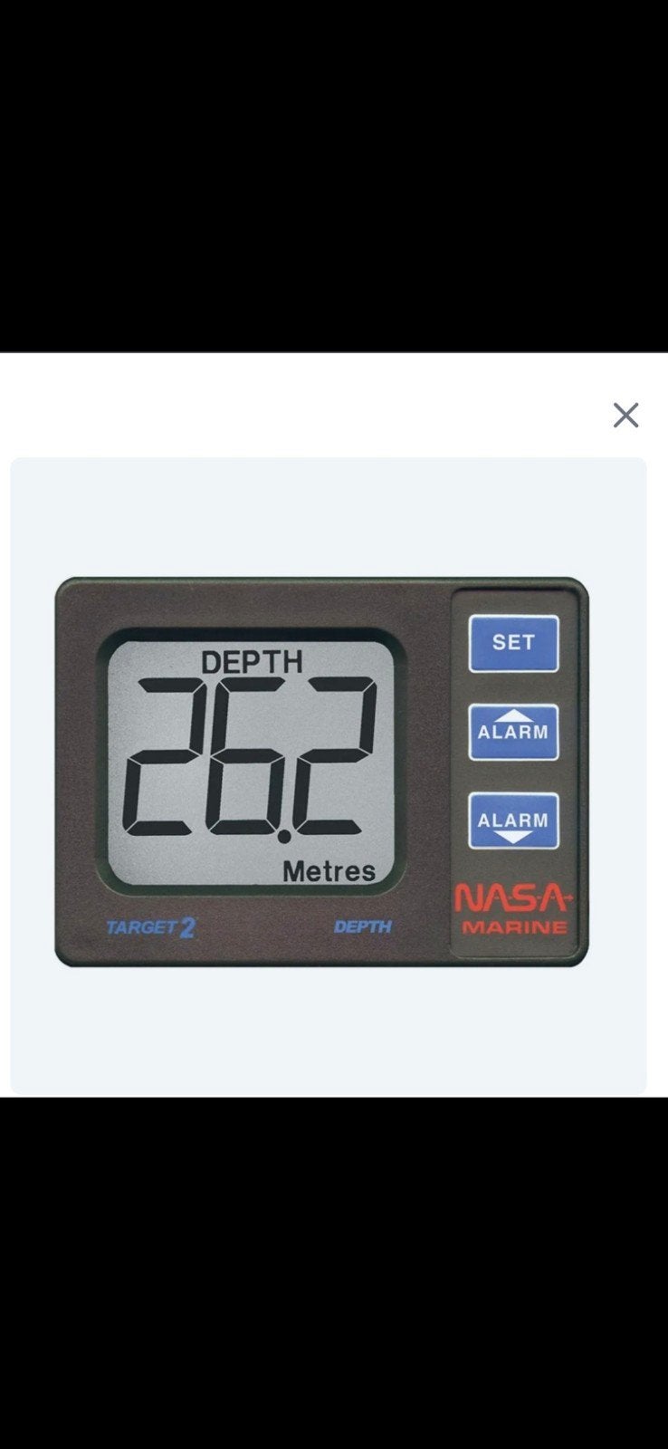 gezocht NASA Target 2 Dieptemeter Display - Zonder Transduce, Ophalen of Verzenden, Gebruikt, Overige typen