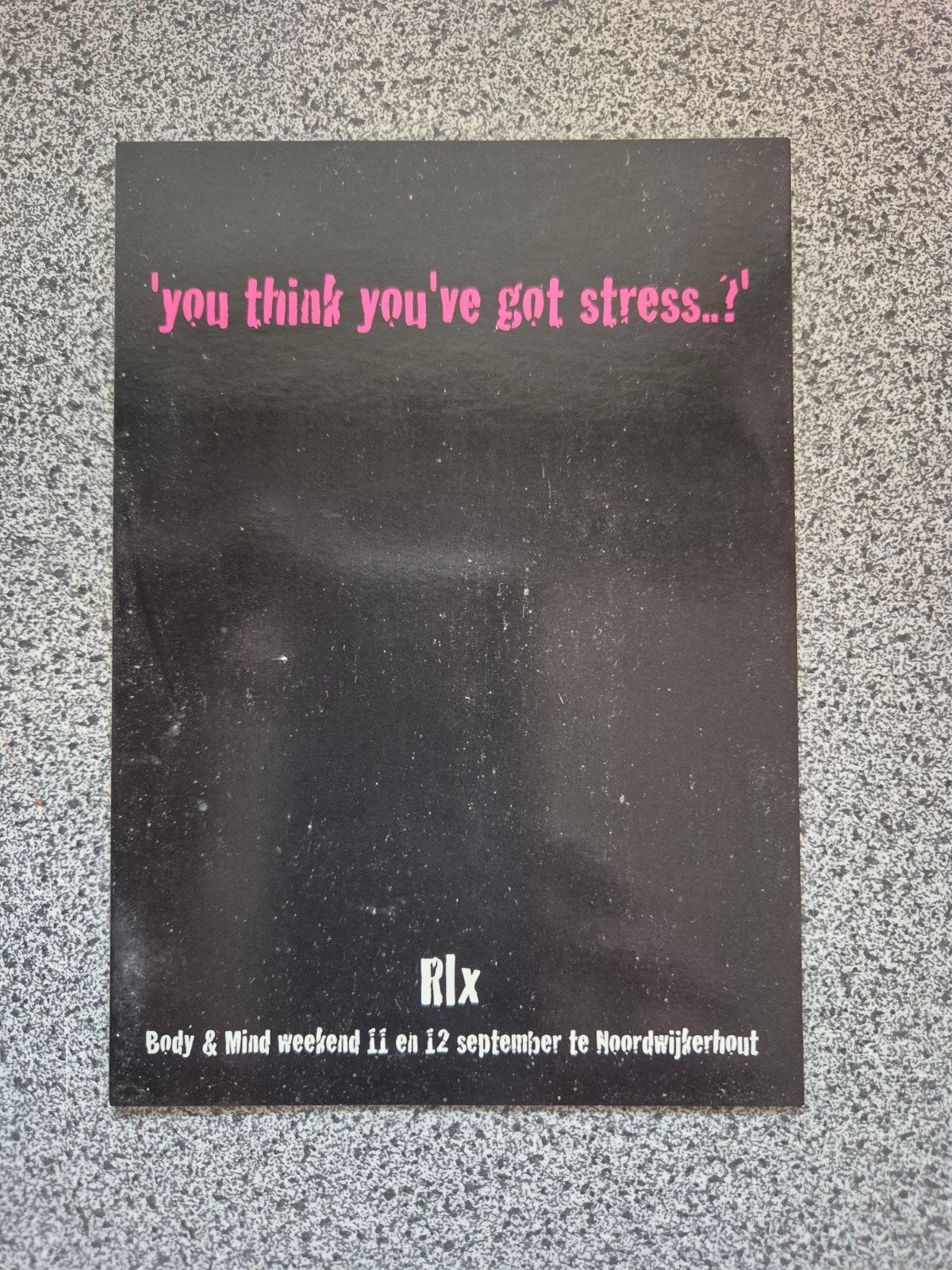 Boomerang Ansichtkaart: 'You think you've got stress..?', Ophalen of Verzenden, 1980 tot heden, Ongelopen, Zuid-Holland