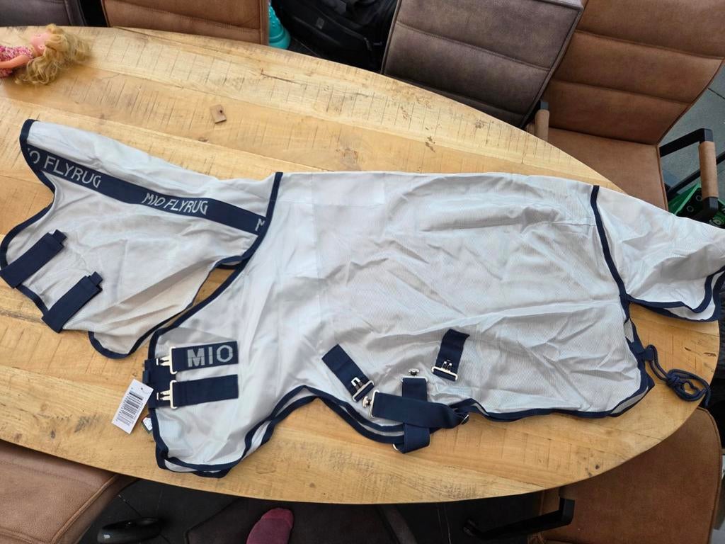 Horseware Mio Fly rug met hals 3.9, Dieren en Toebehoren, Paarden en Pony's | Dekens en Dekjes, Nieuw, Ophalen