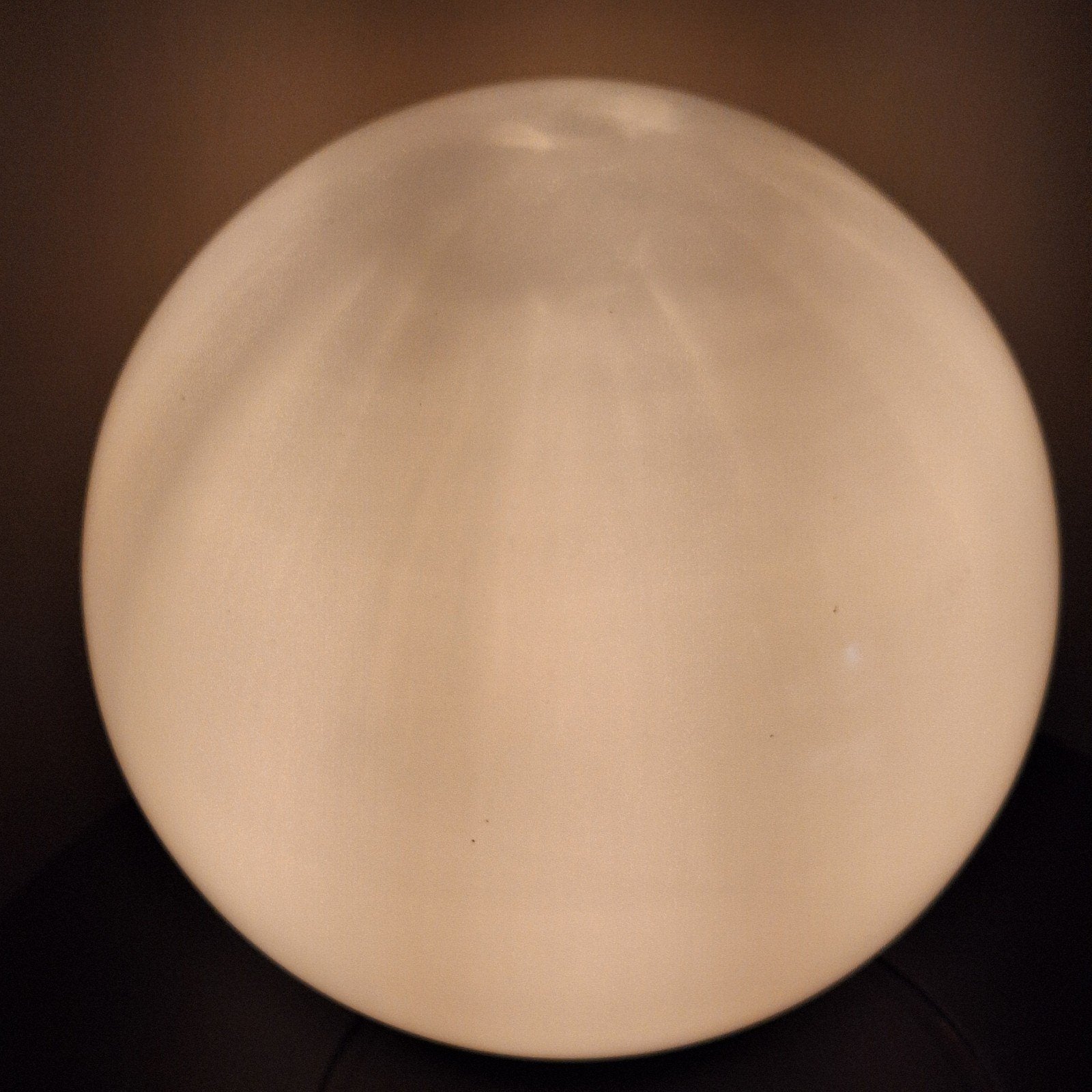 Ikea Fado lamp bol wit glas, Huis en Inrichting, Ophalen, Gebruikt, Glas, Minder dan 50 cm