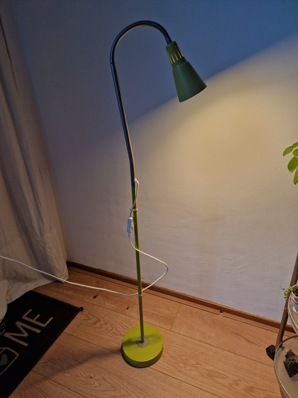 staande lamp, Ophalen, E14 (klein), Zo goed als nieuw, Metaal