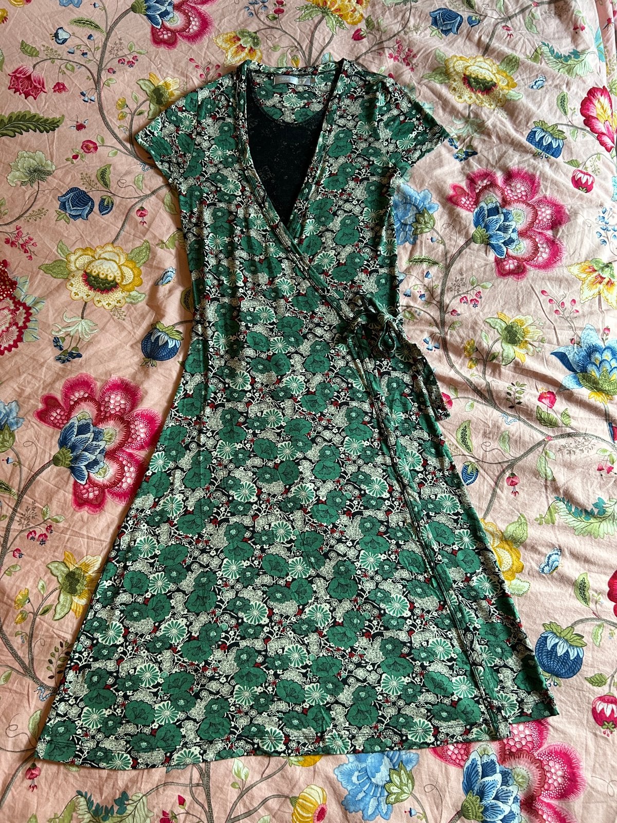 Wikkeljurk Sissy Boy 57 Maat S, Kleding | Dames, Jurken, Gedragen, Maat 36 (S), Groen, Onder de knie, Ophalen of Verzenden