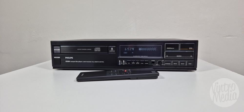 Philips CD304 CD-Speler | CD | CDM1 Laser | TDA1540 DAC, Audio, Tv en Foto, Cd-spelers, Ophalen of Verzenden, Refurbished, Philips