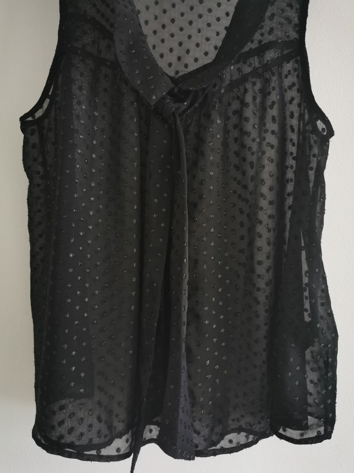 H&M feestelijke blouse mt. 40, Kleding | Dames, Blouses en Tunieken, Maat 38/40 (M), H&M, Verzenden, Zwart