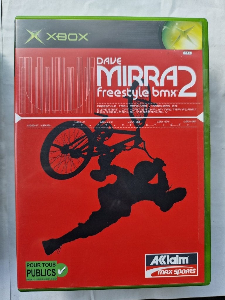 DAVE MIRRA freestyle BMX 2, Gebruikt, 1 speler, Racen en Vliegen, Ophalen of Verzenden