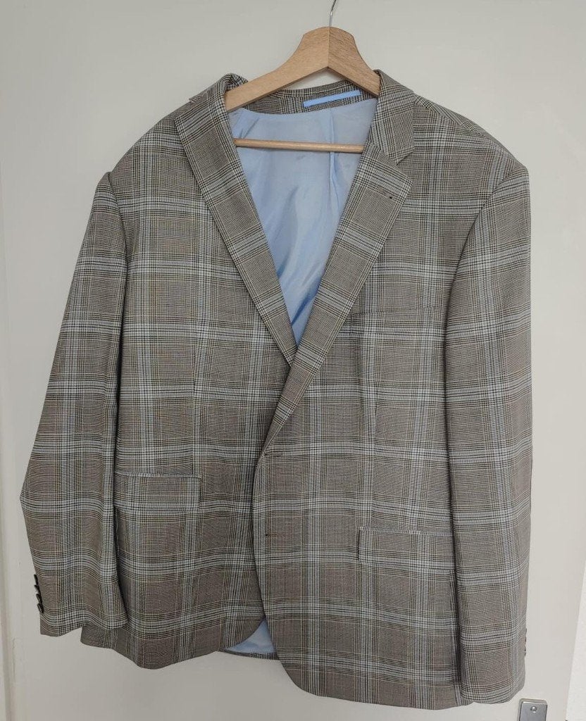 Roy Robson Angelico Super 100s Blazer Maat L, Ophalen, Maat 52/54 (L), Meerkleurig, Zo goed als nieuw