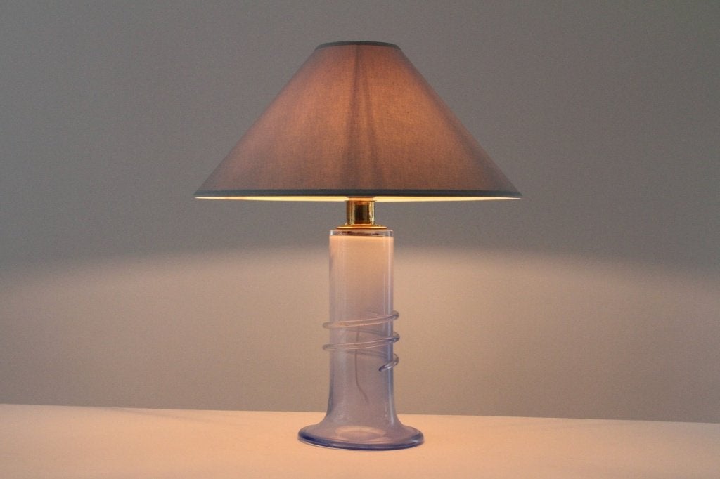 Tafellamp - Studio Åhus & Ateljé Lyktan, Zweden, 1983, Ophalen of Verzenden, Gebruikt, Glas