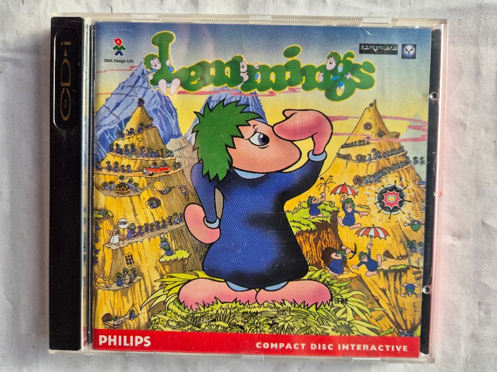 LEMMINGS philips CDI, Spelcomputers en Games, Games | Overige, Gebruikt, 1 speler, Ophalen of Verzenden, Vanaf 3 jaar