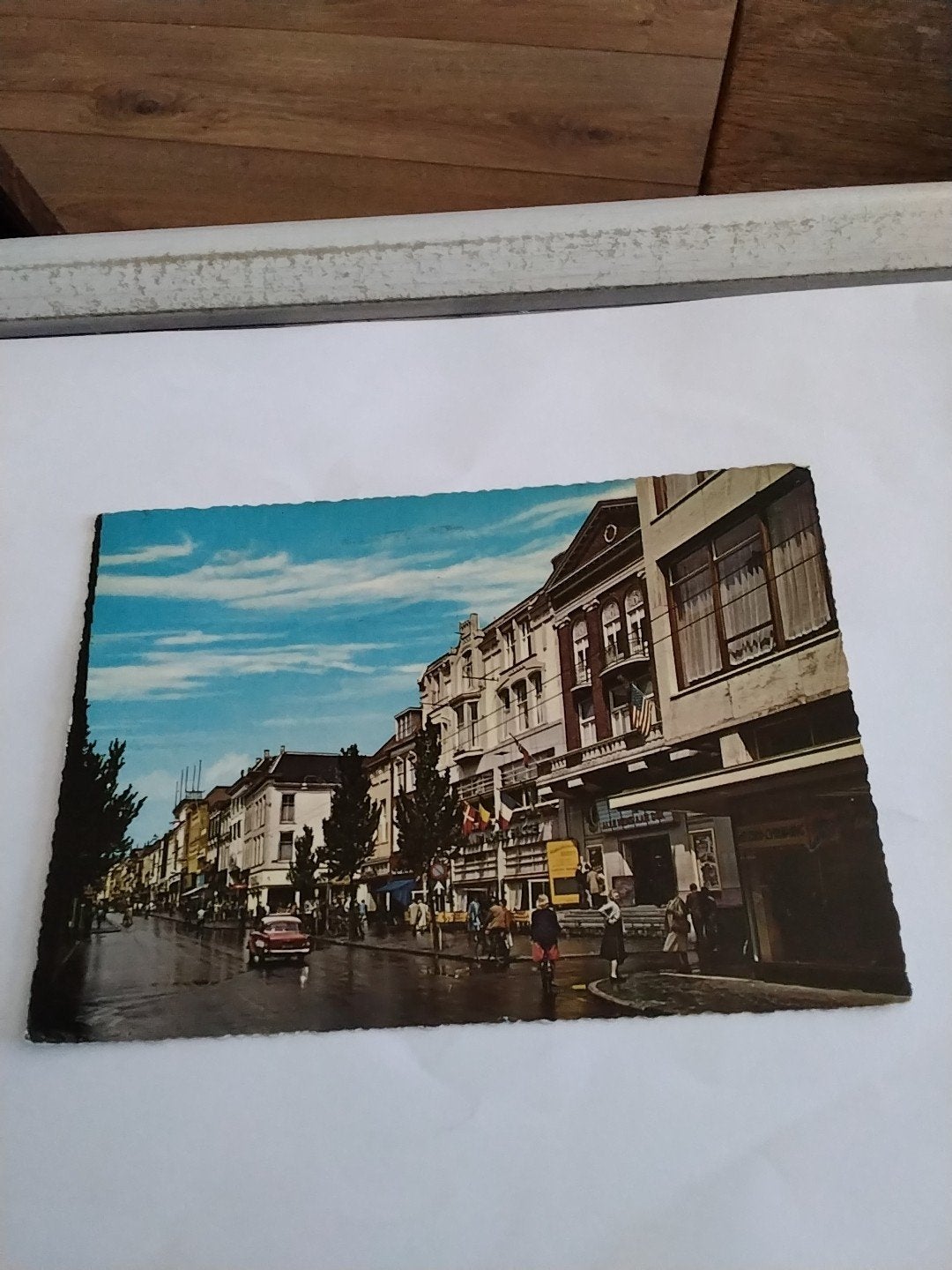 Oude ansichtkaart Groningen, Herestraat - Gelopen, Ophalen of Verzenden, 1960 tot 1980, Gelopen, Groningen