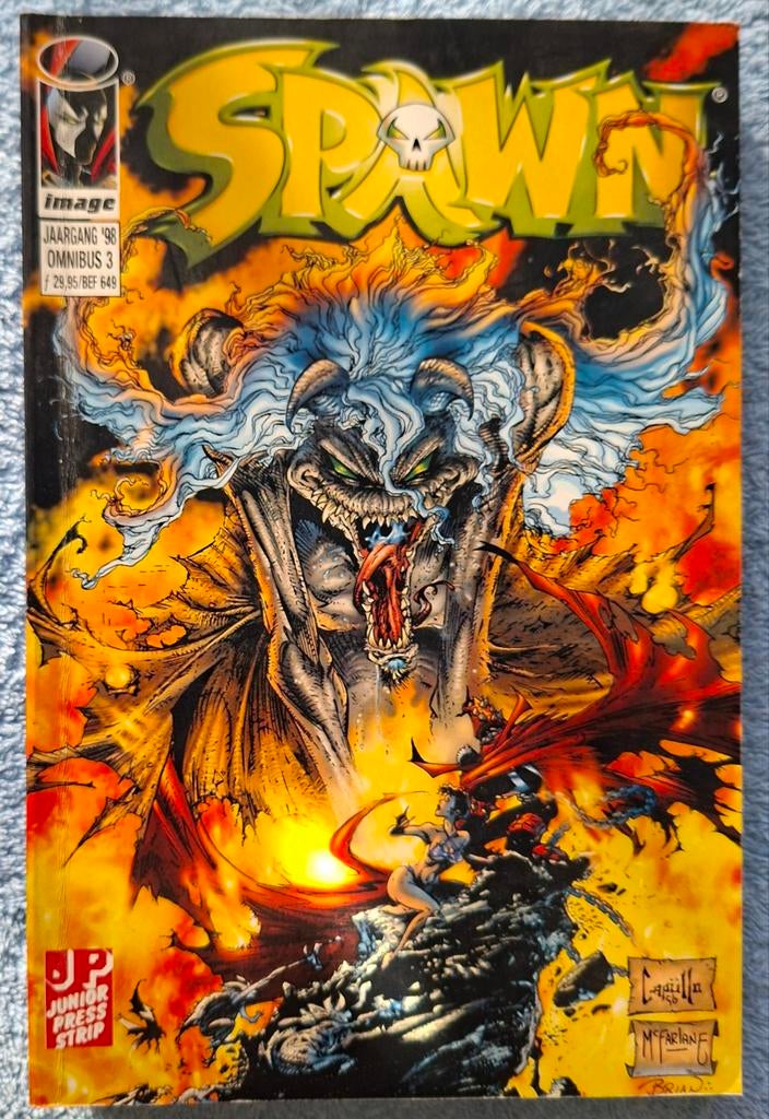 SPAWN OMNIBUS #3. JAARGANG 1998. JUNIOR PRESS., Eén comic, Ophalen of Verzenden, Zo goed als nieuw, Europa