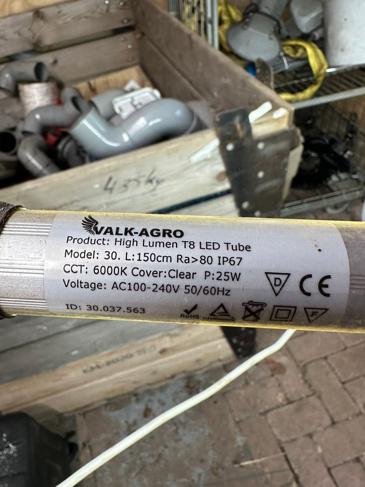41x Valk-Agro High Lumen T8 LED buis 150 cm – 25W – IP67, Dieren en Toebehoren, Vrouwelijk