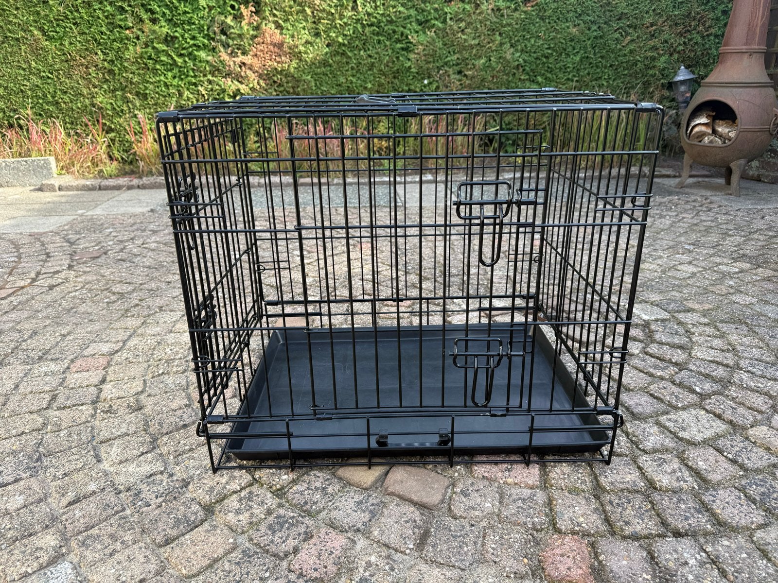 Bench voor honden in het zwart, Ophalen, Nieuw