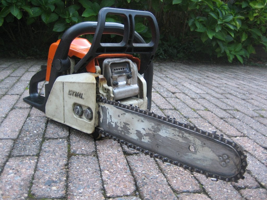 Stihl MS170 Kettingzaag Motorkettingzaag Benzine, Ophalen, Gebruikt, Overige soorten, Stihl