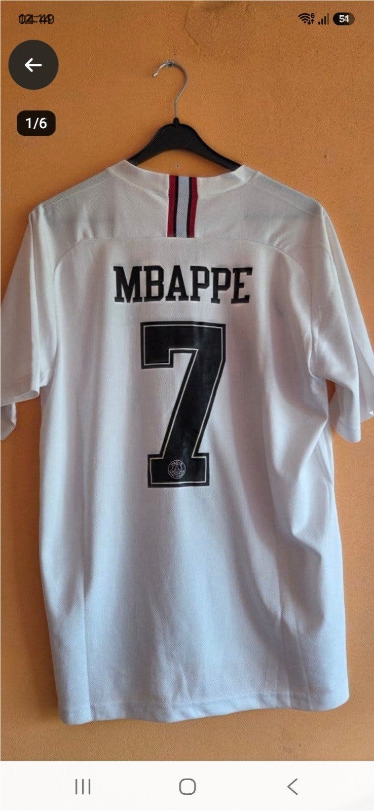 PSG voetbalvereniging XL Mbappe Jordan Nike, Verzamelen, Ophalen of Verzenden, Buitenlandse clubs, Shirt