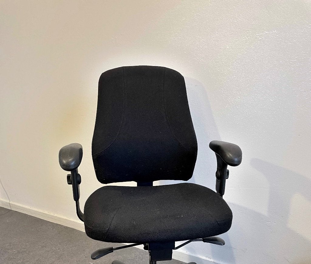 Bureaustoel Grönfjäll Ikea, Ophalen, Zwart, Zo goed als nieuw, Bureaustoel