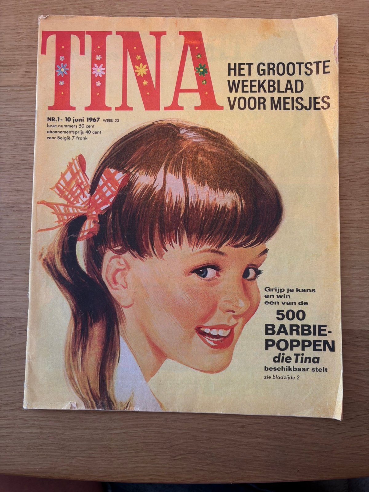 Eerste Tina 1967, Ophalen, Zo goed als nieuw