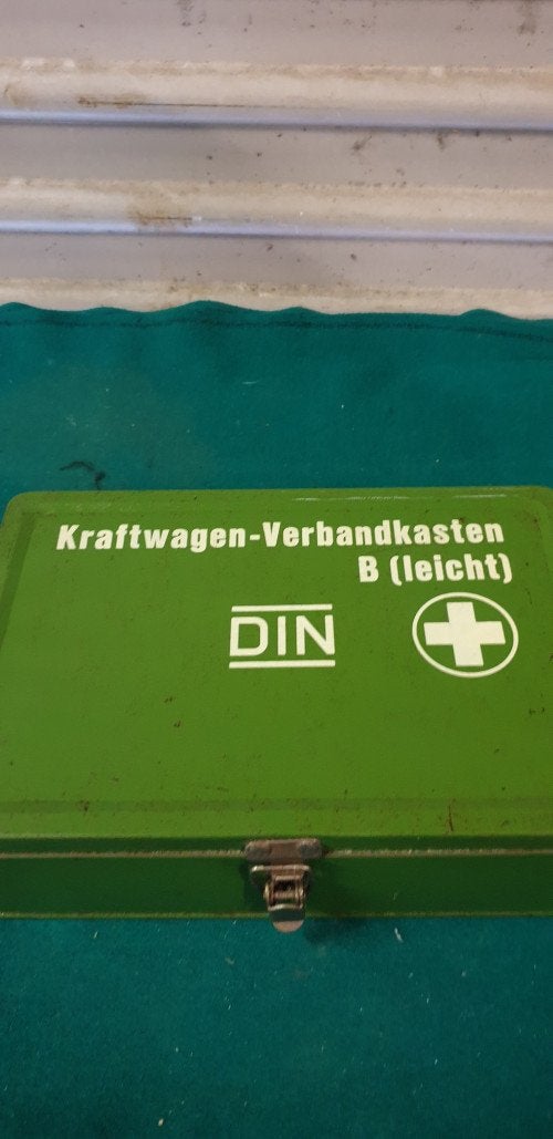 verbandtrommel metaal , vintage, Ophalen of Verzenden, 'T Olde Gre-j, Info@toldegrej.nl, Endepoelstraat 20f Didam