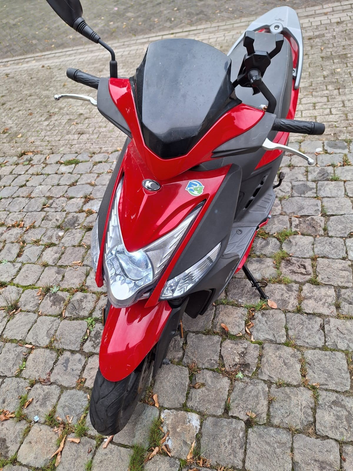Kymco Agility 16+ 50 4T Scooter - Rood, Fietsen en Brommers, Ophalen, Gebruikt, Kymco, Benzine