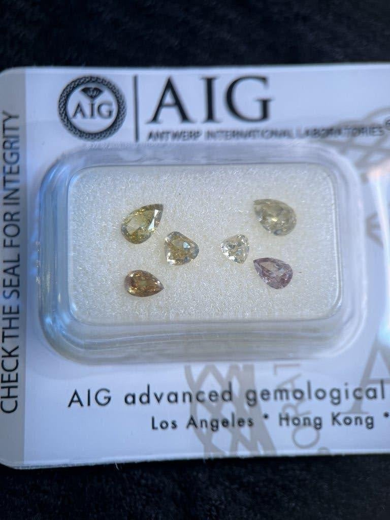 19 Practige natural diamanten 3.1ct serie 255 - 250 - 278, Sieraden, Tassen en Uiterlijk, Edelstenen, Ophalen of Verzenden, Zo goed als nieuw