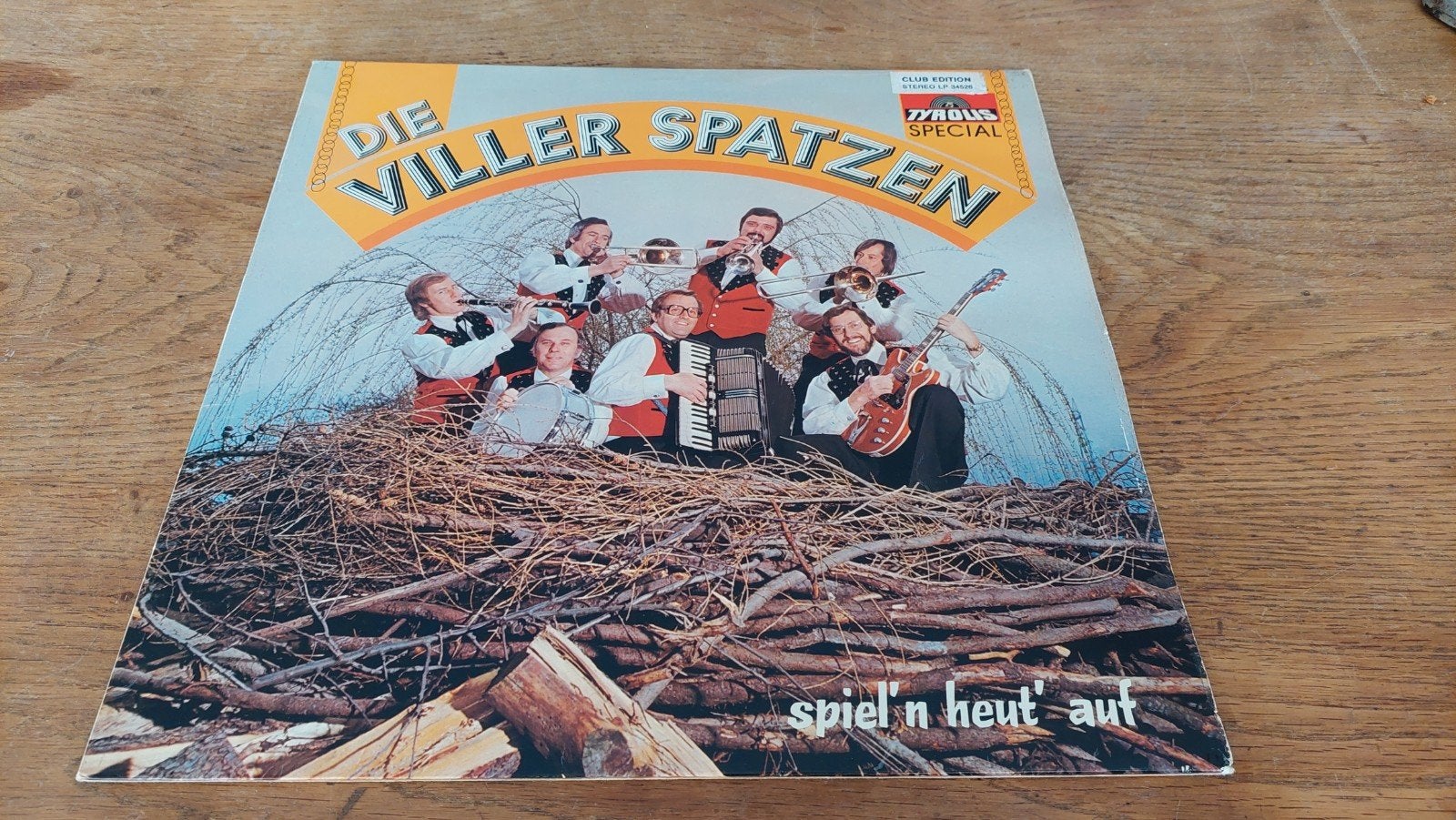 Lp DieViller Spatzen, spiel'n heut' auf, Cd's en Dvd's, Vinyl | Verzamelalbums, Verzenden, Gebruikt, 12 inch, Overige genres